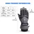 Guantes Unisex de invierno para Snowboard, guantes de esquí de cuero PU, antideslizantes, pantalla táctil, impermeables, de lana, cálidos, para ciclismo y nieve. - CORDILLERA online store