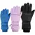 Guantes de invierno, esquí para niños, manoplas gruesas impermeables para mantener los dedos, guantes de invierno para Snowboard y nieve para niños y niñas, accesorios.