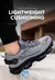 Nuevos zapatos de seguridad con botón giratorio para hombre, zapatos de trabajo antiimpacto y antiperforación, calzado deportivo de moda para hombre y seguridad profesional. - tienda en línea
