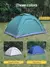 Tienda de campaña al aire libre, Carpa con protección solar y lluvia, cama doble. - CORDILLERA online store