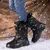 Botas de nieve de invierno para hombre, zapatos para la lluvia, zapatos de pesca al aire libre, zapatos de Trekking en la nieve, botas impermeables para caminar al aire libre.