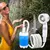 Bomba de ducha para acampar, bomba recargable para acampar al aire libre, rociador portátil para cabezal de ducha al aire libre para ducha al aire libre, baño para mascotas, lavado de coches. on internet