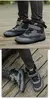 Imagen de Botas para la nieve, para el frío, invierno, con punta ancha para niños y niñas, zapatos forrados de piel imermeables con aislamiento, zapatillas de deporte para exteriores para clima frío.