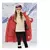 Imagen de Parka de invierno para niños, chaqueta larga de algodón para adolescentes y niñas, abrigo negro y rojo, traje para la nieve, parka con capucha.