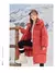 Parka de invierno para niños, chaqueta larga de algodón para adolescentes y niñas, abrigo negro y rojo, traje para la nieve, parka con capucha. - CORDILLERA online store