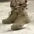 Botas de combate para el desierto para hombre, zapatos de senderismo de cuero para actividades al aire libre, botas para trabajo de caza, botines. en internet