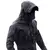 Chaqueta táctica, para viajes, deportes al aire libre, chaqueta de entrenamiento de camuflaje, Camping, montañismo, cortavientos, medio largo.