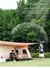 Tienda de campaña doble a prueba de lluvia para exteriores, equipo de camping nocturno para 4-10 personas, dos habitaciones y una sala, refugio de acampar. - comprar en línea