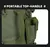 Mochila de pesca táctica, bolsa para aparejos con soportes para caña, almacenamiento de equipo de pescado, Molle, Camping, senderismo, bolsa multifuncional al aire libre. en internet