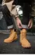 Botas altas de cuero para hombre y mujer, zapatos de alta calidad, zapatillas de deporte para exteriores, botines antideslizantes con cordones.