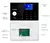 Sistema de alarma inalámbrico WIFI GSM, sistema de alarma de seguridad antirrobo para el hogar, Control por aplicación Tuya, sirena, Detector de movimiento, Sensor de humo PIR. - tienda en línea