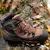 Zapatos de senderismo de cuero, botas de trekking para hombre, botas de caza impermeables de montaña, zapatillas de deporte para hombre, botines tácticos de combate en el desierto.