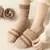 5 pares de calcetines cálidos de felpa para niños, calcetines de algodón gruesos de felpa para otoño e invierno, calcetines para niños de 1 a 12 años. en internet