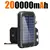 Imagen de Banco de energía Solar de 200000mAh, cargador portátil de gran capacidad.
