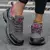 Zapatos de senderismo para mujer, zapatillas impermeables para exteriores, zapatos antideslizantes para caminar, calzado cómodo, botas de escalada, zapatos deportivos para mujer. - comprar en línea
