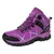 Zapatilla mujer cuero, botines al aire libre, zapatos de senderismo Trekking.