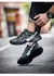 Image of Waterproof men's and women's outdoor sports shoes, lace-up climbing shoes, trekking shoes for men and women, non-slip tactical shoes.