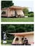 Tienda de campaña doble a prueba de lluvia para exteriores, equipo de camping nocturno para 4-10 personas, dos habitaciones y una sala, refugio de acampar. - CORDILLERA online store