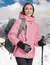 Chaquetas térmicas de invierno para mujer, parkas impermeables con con forro polar cálido, abrigo con capucha para esquí y nieve, cortavientos para snowboard de montaña. en internet