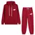 Sudaderas con capucha y pantalones de alta calidad para mujer, traje deportivo informal diario para correr, traje para el aire libre. - comprar en línea