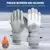 Guantes Unisex de invierno para Snowboard, guantes de esquí de cuero PU, antideslizantes, pantalla táctil, impermeables, de lana, cálidos, para ciclismo y nieve. - tienda en línea