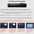 Dash Cam with IR Night Vision Loop Recording and 2" IPS Screen, 1080P, 3 Cameras, DVR Recorder, Video Recorder, Vehicle DVR.