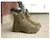 Botas de combate para el desierto para hombre, zapatos de senderismo de cuero para actividades al aire libre, botas para trabajo de caza, botines. - comprar en línea