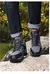 Los últimos zapatos de senderismo para hombre y mujer, zapatillas antideslizantes, resistentes al desgaste para exteriores, escalada en roca, senderismo, caza, deportes para hombre y mujer, cuero. en internet