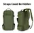 Mochila de pesca táctica, bolsa para aparejos con soportes para caña, almacenamiento de equipo de pescado, Molle, Camping, senderismo, bolsa multifuncional al aire libre. - comprar en línea
