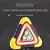 Luz de advertencia Solar Triangular de emergencia 2 en 1, luces de trabajo LED. - comprar en línea
