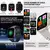 Smartwatch Huawei Xiaomi, reloj inteligente hombre, mujer, 1,85 pulgadas HD AMOLED pantalla completamente táctil IP68 impermeable Bluetooth llamada SmartWatch. - CORDILLERA online store