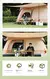 Tienda de campaña doble a prueba de lluvia para exteriores, equipo de camping nocturno para 4-10 personas, dos habitaciones y una sala, refugio de acampar. - tienda en línea