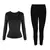 Conjuntos de ropa interior térmica para mujer, calzoncillos largos, capa base, térmicas ligeras, sudadera fría, mantiene el calor, conjunto de pijama, tops y parte inferior. - CORDILLERA online store