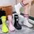 Botas de lluvia impermeables de color sólido para niño y niña, zapatos de agua duraderos antideslizantes, cómodos para el día lluvioso, Outdoor, Unisex. - tienda en línea