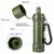 Purificador de filtración de agua potable para exteriores, pajita de supervivencia portátil, filtro de agua, suministros de viaje y acampar.