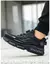 Imagen de Nuevos zapatos de seguridad con botón giratorio para hombre, zapatos de trabajo antiimpacto y antiperforación, calzado deportivo de moda para hombre y seguridad profesional.