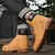 Botas altas de cuero para hombre y mujer, zapatos de alta calidad, zapatillas de deporte para exteriores, botines antideslizantes con cordones. - CORDILLERA online store