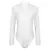 Camisa corporal feminina escritório senhora uniformes de trabalho blusas branca - Achei Ofertas