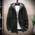 Novo inverno xadrez camisola com capuz cardigan casaco frio lã com zíper jaque - loja online