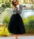 Saia midi de tule com 7 camadas para meninas, saia tutu fashion feminina, vestid - loja online