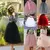 Saia midi de tule com 7 camadas para meninas, saia tutu fashion feminina, vestid - comprar online