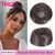 Imagem do Cabelo sintético coque mulher em linha reta updo laço de cabelo elástico de b