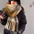 cachecol inverno grosso quente cachecol feminino cashmere xale e envoltórios pashmi na internet