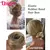 Cabelo sintético coque mulher em linha reta updo laço de cabelo elástico de b - comprar online
