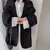 Grande blazer casacos femininos primavera outono moda versão coreana solto casa