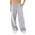 Mulheres cintura alta cordão sweatpants cor sólida calças casuais corredores
