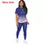 Conjunto de duas peças de verão feminino conjuntos de treino ecg impresso t ca - loja online