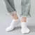 12 Pares, Meias Curtas de Barco, Meias Masculinas de Algodão, Leves, Respiráve - loja online