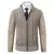 blusa jaqueta outono e inverno novo cashmere acolchoado quente casual casaco de malha mas