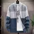 Imagem do blusa casaco cardigan jaqueta masculina velo zíper suéteres veludo contrast